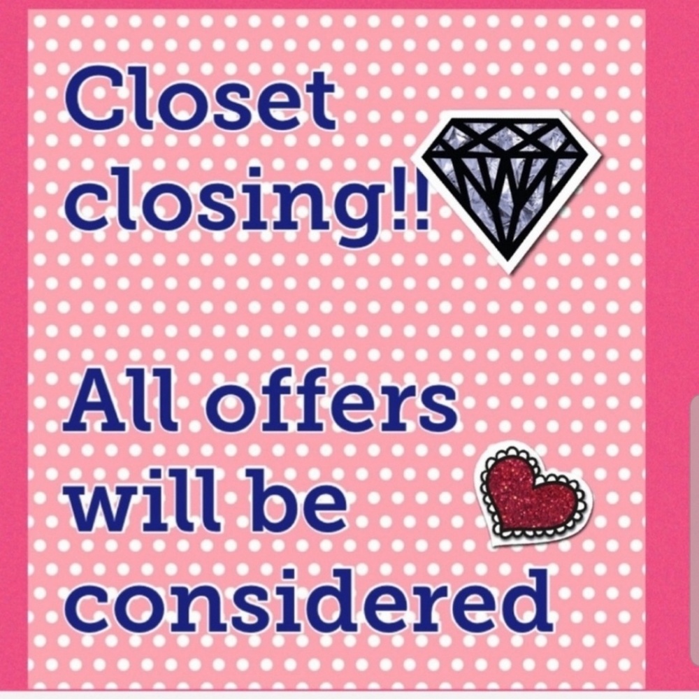 Reasonable offers only please.